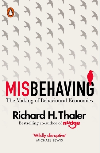 Book cover of Misbehaving by Richard H. Thaler