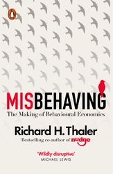 Book cover of Misbehaving by Richard H. Thaler