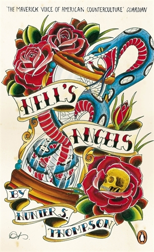Book cover of Hell's Angels by Hunter S Thompson