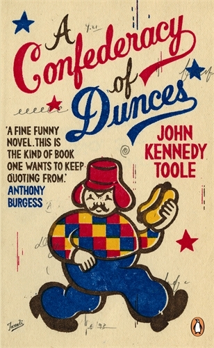 Book cover of A Confederacy of Dunces by John Kennedy Toole