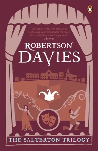Book cover of The Salterton Trilogy by Robertson Davies