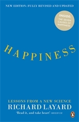 Book cover of Happiness by Richard Layard