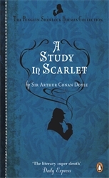 Book cover of A Study in Scarlet by Arthur Conan Doyle