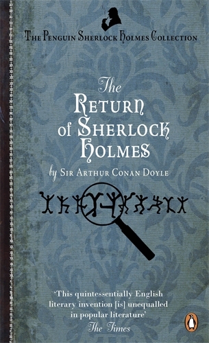 Book cover of The Return of Sherlock Holmes by Arthur Conan Doyle
