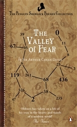 Book cover of The Valley of Fear by Arthur Conan Doyle
