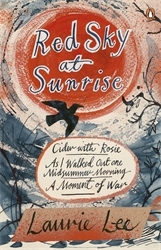 Book cover of Red Sky at Sunrise by Laurie Lee