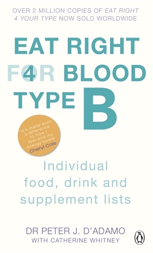 Book cover of Eat Right For Blood Type B by Peter J. D'Adamo