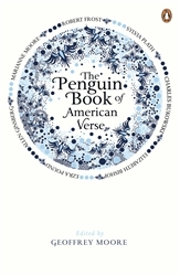 Book cover of The Penguin Book of American Verse by Geoffrey Moore