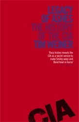 Book cover of Legacy of Ashes by Tim Weiner