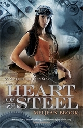 Book cover of Heart of Steel by Meljean Brook