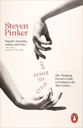 Book cover of The Sense of Style by Steven Pinker