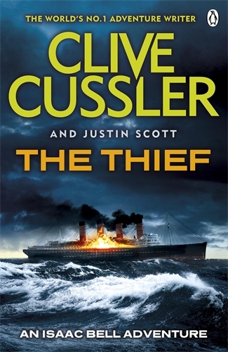 Book cover of The Thief by Clive Cussler, Justin Scott