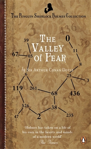 Book cover of The Valley of Fear by Arthur Conan Doyle