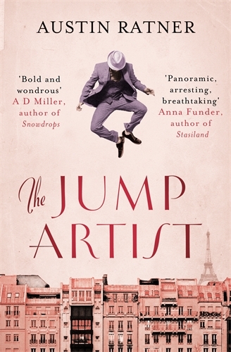 Book cover of The Jump Artist by Austin Ratner