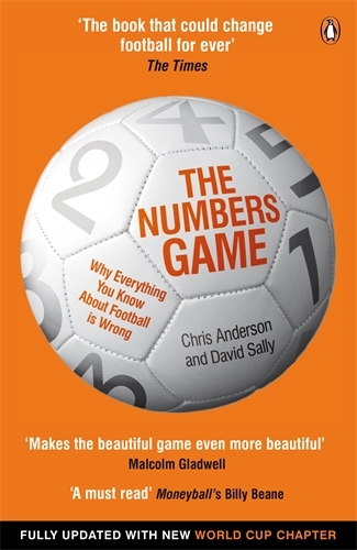 Book cover of The Numbers Game by Chris Anderson, David Sally