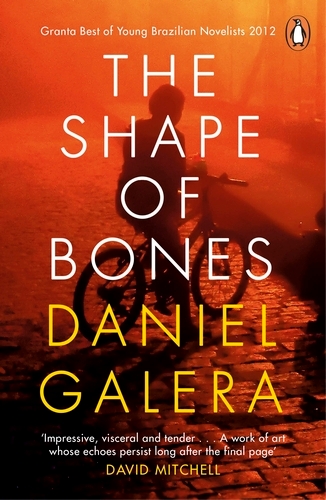 Book cover of The Shape of Bones by Daniel Galera
