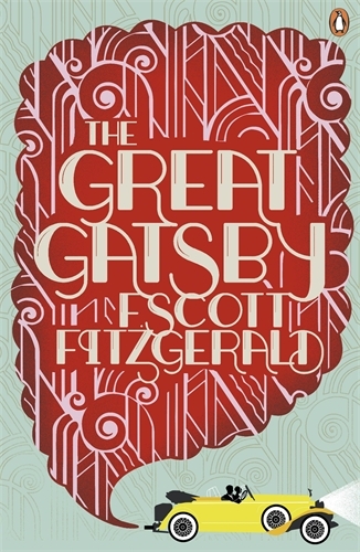 Book cover of The Great Gatsby by F. Scott Fitzgerald