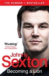 Book cover of Becoming a Lion by Johnny Sexton