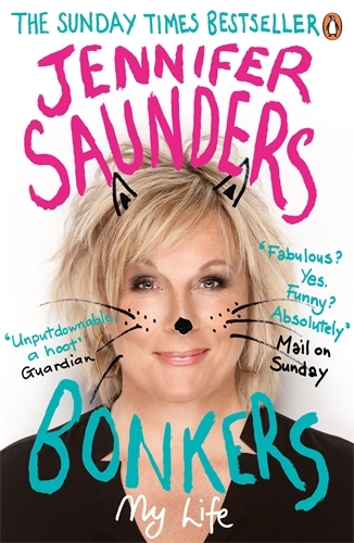 Book cover of Bonkers by Jennifer Saunders