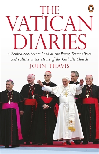 Book cover of The Vatican Diaries by John Thavis