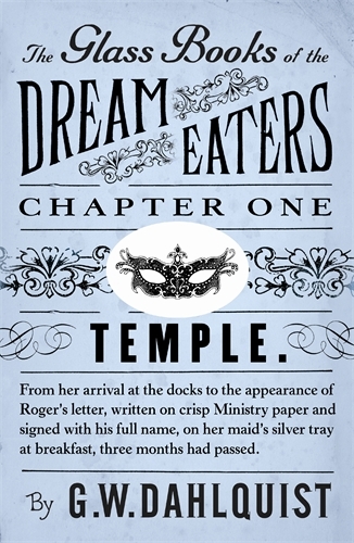 Book cover of The Glass Books of the Dream Eaters (Chapter 1 Temple) by G.W. Dahlquist