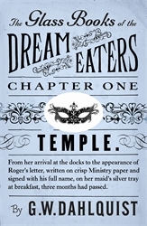 Book cover of The Glass Books of the Dream Eaters (Chapter 1 Temple) by G.W. Dahlquist