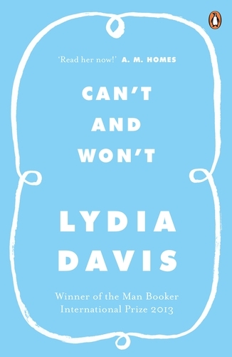 Book cover of Can't and Won't by Lydia Davis