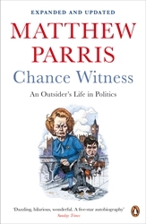 Book cover of Chance Witness by Matthew Parris