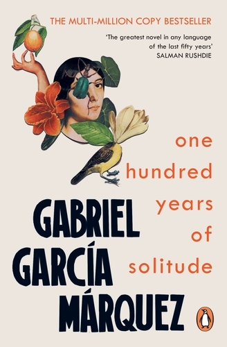 Book cover of One Hundred Years of Solitude by Gabriel García Márquez