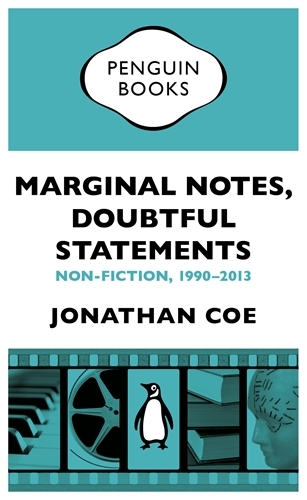 Book cover of Marginal Notes, Doubtful Statements by Jonathan Coe