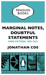Book cover of Marginal Notes, Doubtful Statements by Jonathan Coe