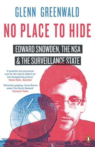 Book cover of No Place to Hide by Glenn Greenwald