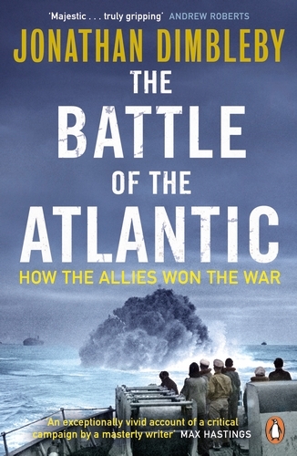 Book cover of The Battle of the Atlantic by Jonathan Dimbleby