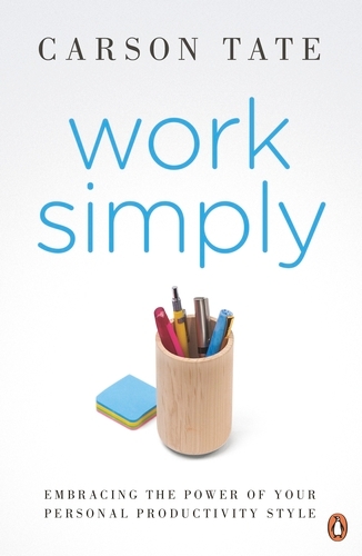 Book cover of Work Simply by Carson Tate