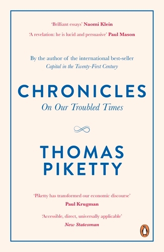 Book cover of Chronicles by Thomas Piketty