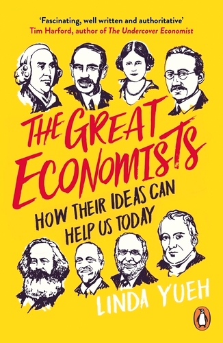 Book cover of The Great Economists by Linda Yueh