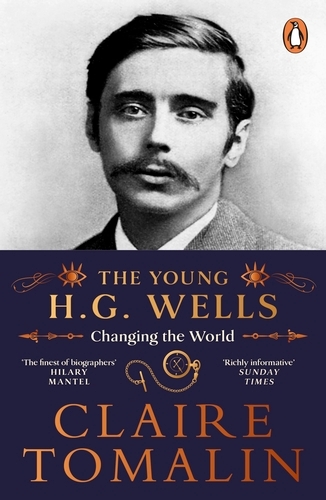 Book cover of The Young H.G. Wells by Claire Tomalin