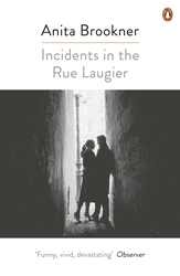 Book cover of Incidents in the Rue Laugier by Anita Brookner