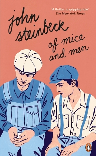 Book cover of Of Mice and Men by John Steinbeck