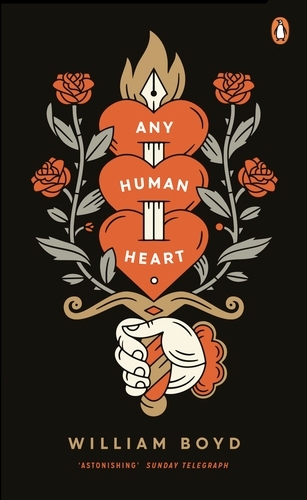 Book cover of #72 - Any Human Heart by William Boyd