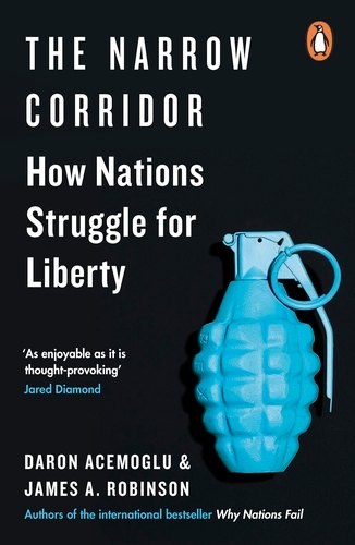 Book cover of The Narrow Corridor by Daron Acemoglu, James A. Robinson