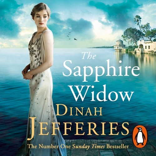 Book cover of The Sapphire Widow by Dinah Jefferies