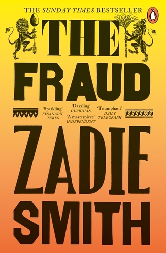 Book cover of The Fraud by Zadie Smith