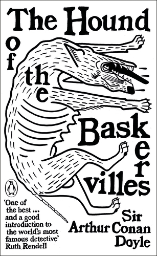 Book cover of The Hound of the Baskervilles by Arthur Conan Doyle