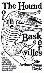 Book cover of The Hound of the Baskervilles by Arthur Conan Doyle