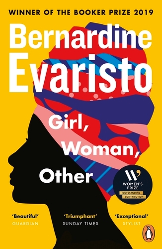 Book cover of Girl, Woman, Other by Bernardine Evaristo