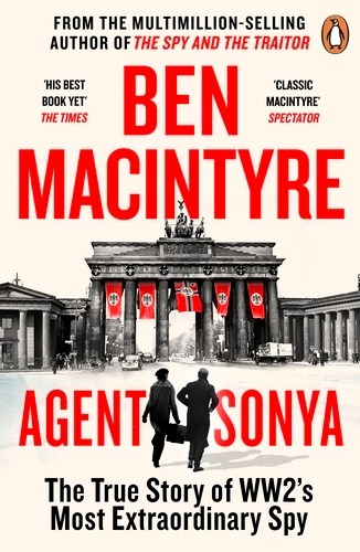 Book cover of Agent Sonya by Ben Macintyre