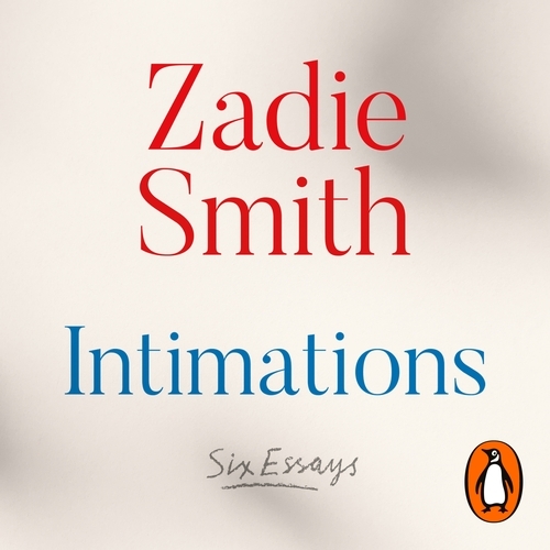 Book cover of Intimations by Zadie Smith
