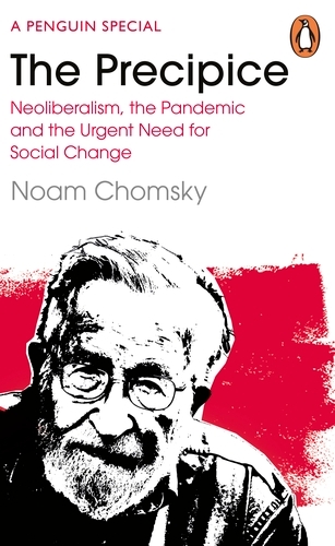 Book cover of The Precipice by Noam Chomsky, C. J. Polychroniou