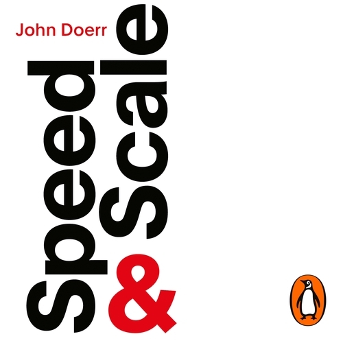 Book cover of Speed & Scale by John Doerr